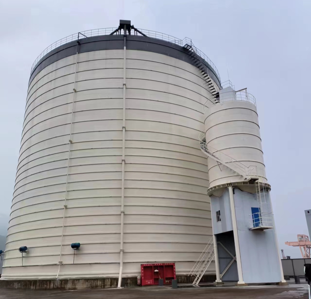 广河10万吨水泥钢板库