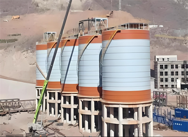 广河高架钢板仓